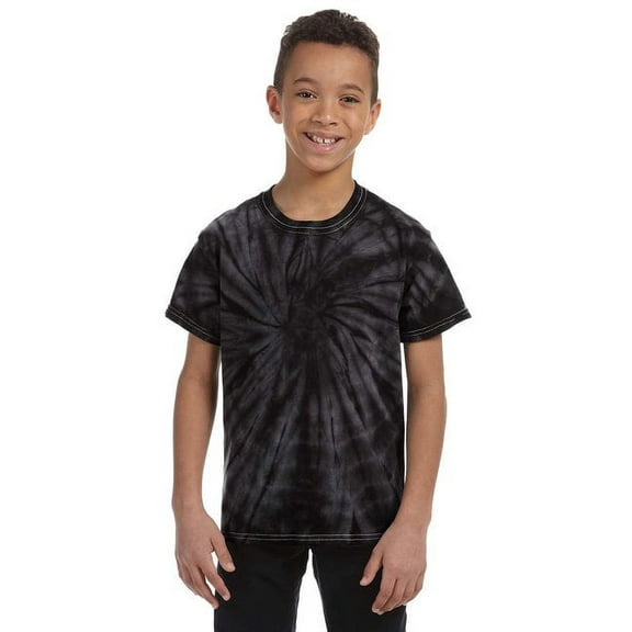 Colortone Spider Tie Dye Youth Short Sleeve Tee T1000Y