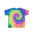 thumbnail image 1 of Colortone Tie Dye Cropped T-Shirts Women Sizes XS to XL Casual Cotton, 1 of 4