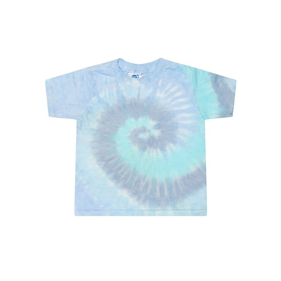 Colortone Tie Dye Cropped T-Shirts Women Sizes XS to XL Casual Cotton