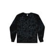 thumbnail image 1 of Colortone Tie-Dye Crystal Wash Long Sleeve T-Shirts Men Adult S to 3XL Plain Colors, 1 of 5