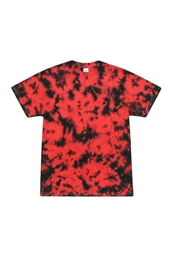 Tie Dye Crystal Wash T-Shirts Men and Women Cotton Sizes Small to 3XL
