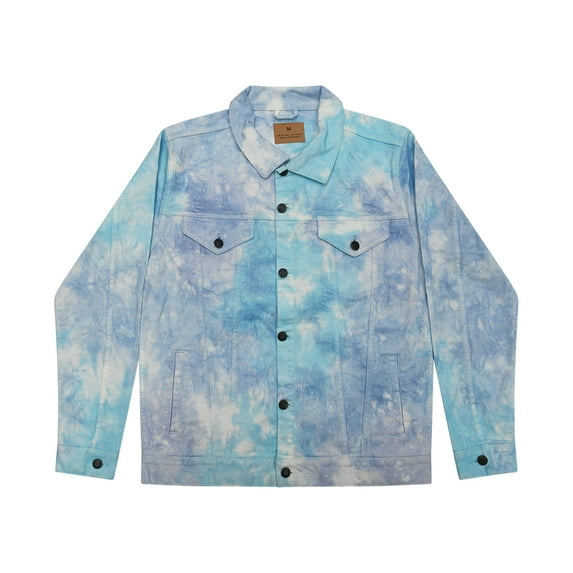 Colortone Tie-Dye Denim Jacket Unisex Men Women Adult S to 2XL Handmade