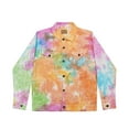thumbnail image 1 of Colortone Tie-Dye Denim Jacket Unisex Men Women Adult S to 2XL Handmade, 1 of 5