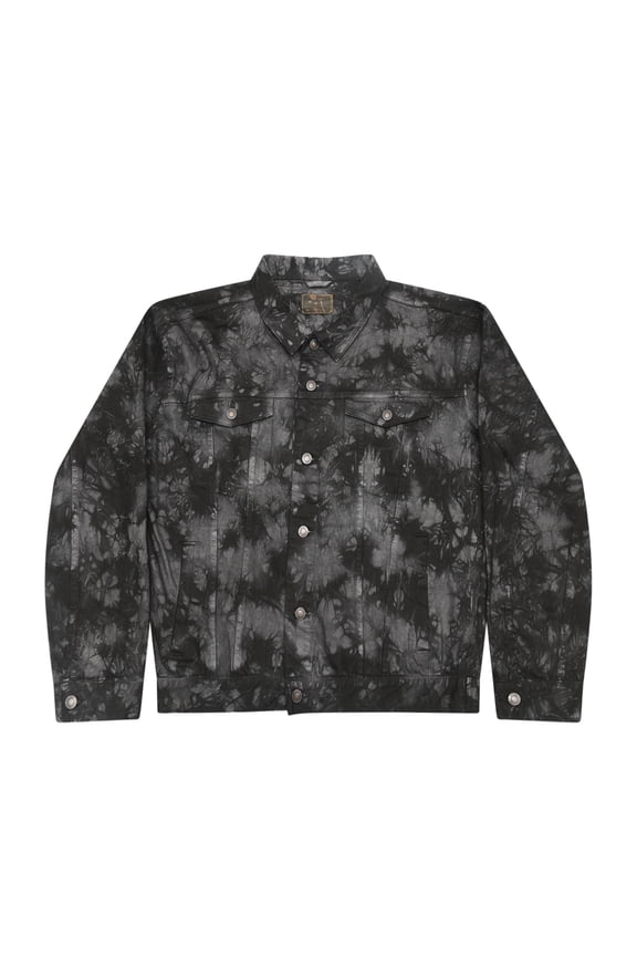 Tie-Dye Denim Jacket Unisex Men Women Adult S to 2XL Handmade