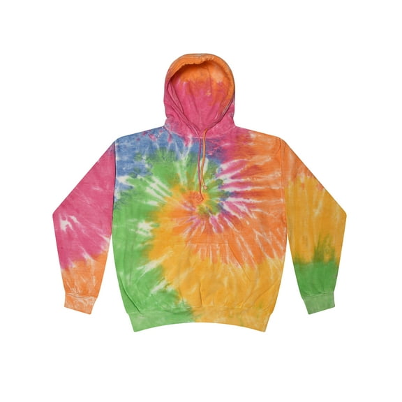 Colortone Tie Dye Hoodies Multicolor Adult S to 3XL Men Unisex