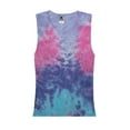 thumbnail image 1 of Colortone Tie-Dye Ladie Muscle Tank Multicolor Women Size XS to 2X Cotton, 1 of 2
