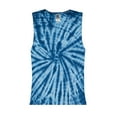 thumbnail image 1 of Colortone Tie-Dye Ladie Muscle Tank Multicolor Women Size XS to 2X Cotton, 1 of 2