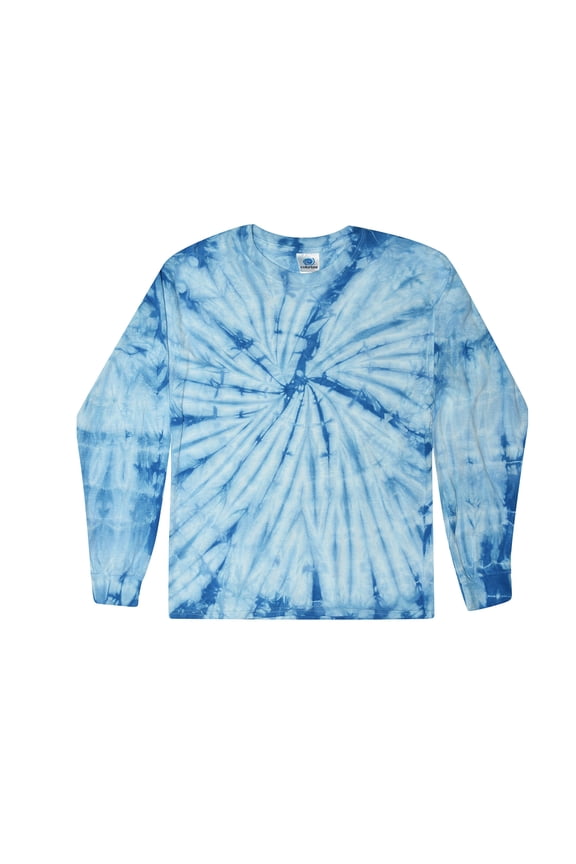 Tie Dye Long Sleeve Shirt Kids Juniors Sizes XS to L