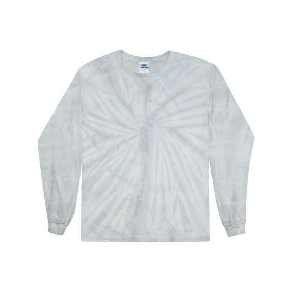 Colortone Tie Dye Long Sleeve Shirt Kids Juniors Sizes XS to L