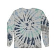 thumbnail image 1 of Colortone Tie-Dye Long Sleeve Shirts Juniors Sizes XS to L, 1 of 4