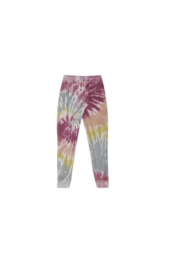 Tie-Dye Multicolor Joggers, Women, Unisex Size S to 2XL, Sweatpants, Cotton