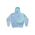 thumbnail image 1 of Colortone Tie-Dye Multicolor Zip-Up Hoodies Sweatshirts Men Unisex XS to 3XL, 1 of 3