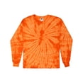 thumbnail image 1 of Colortone Tie-Dye Plain Colors Long Sleeve Shirts Men Adult S to 3XL, 1 of 4
