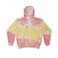 thumbnail image 1 of Colortone Tie Dye Pullover Hoodie for Women and Men, Funnel Cake, 2X-Large, 1 of 5