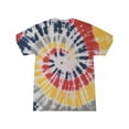 thumbnail image 1 of Colortone Tie-Dye T-Shirts Cotton Kids Unisex Junior Multi-Color, 1 of 4