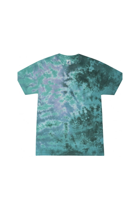 Tie-Dye T-Shirts Cotton Kids Unisex Junior Multi-Color