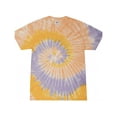 thumbnail image 1 of Colortone Tie-Dye T-Shirts Cotton Kids Unisex Junior Multi-Color, 1 of 4