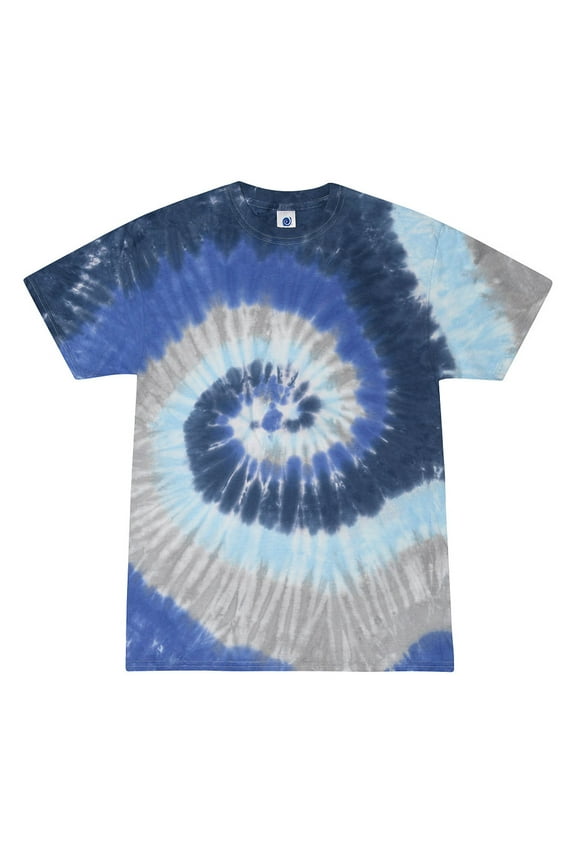 Tie-Dye T-Shirts Cotton Kids Unisex Junior Multi-Color