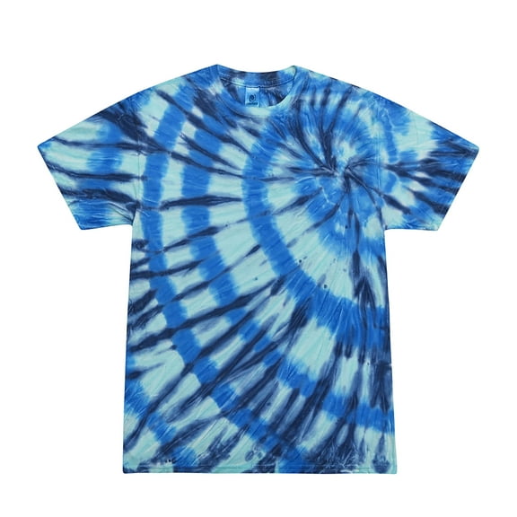 Colortone Tie Dye T-Shirts Multi Colors Adult S to 3XL Men 100% Cotton