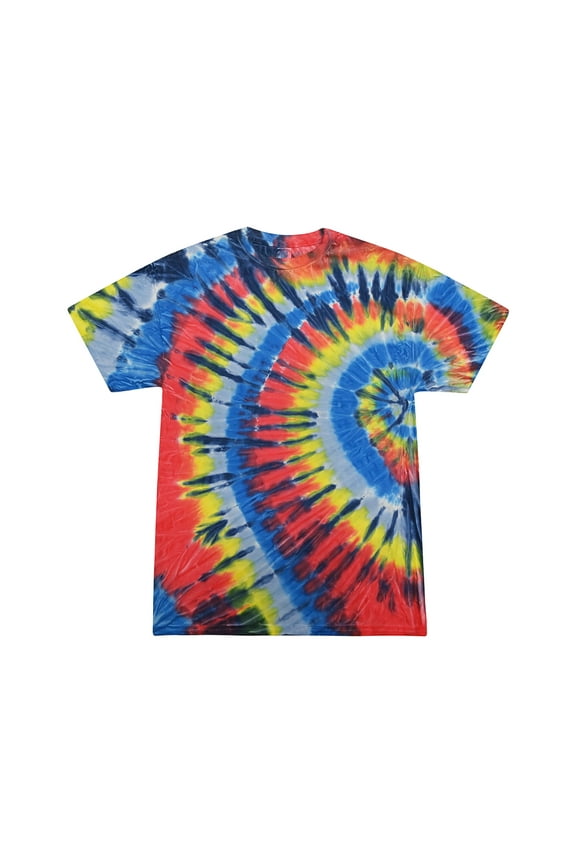 Tie Dye T-Shirts Multi Colors Adult S to 3XL Men 100% Cotton