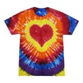 thumbnail image 1 of Colortone Tie Dye T-Shirts Multicolor Boys and Girls Cotton Sizes YXS (2-4) to YL (14-16), 1 of 3