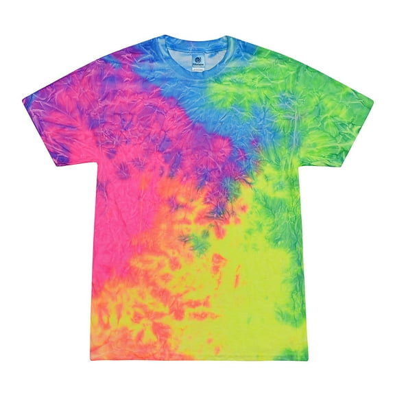 Colortone Tie Dye T-Shirts, Multicolor, Kids & Adult Sizes Cotton Sizes YXS (2-4) to 3X