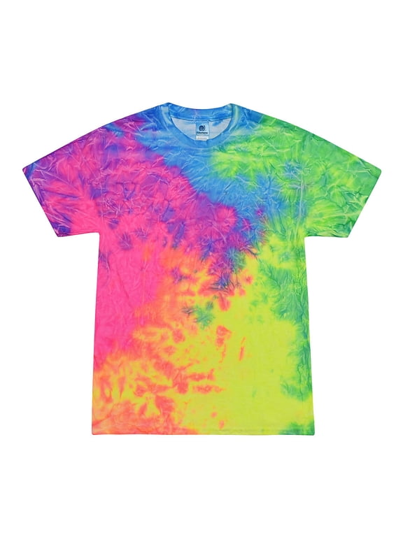 Tie Dye T-Shirts, Multicolor, Kids & Adult Sizes Cotton Sizes YXS (2-4) to 3X
