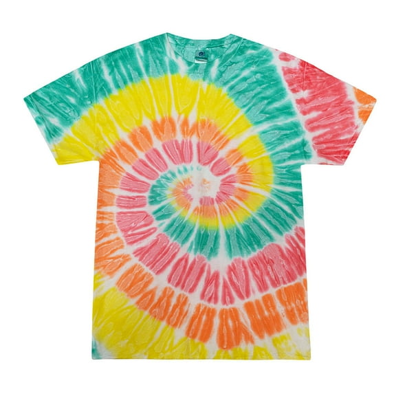 Colortone Tie Dye T-Shirts, Multicolor, Kids & Adult Sizes Cotton Sizes YXS (2-4) to 3X