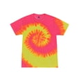 thumbnail image 1 of Colortone Tie Dye T-Shirts Multicolor Spiral Boys and Girls Sizes Cotton, 1 of 4