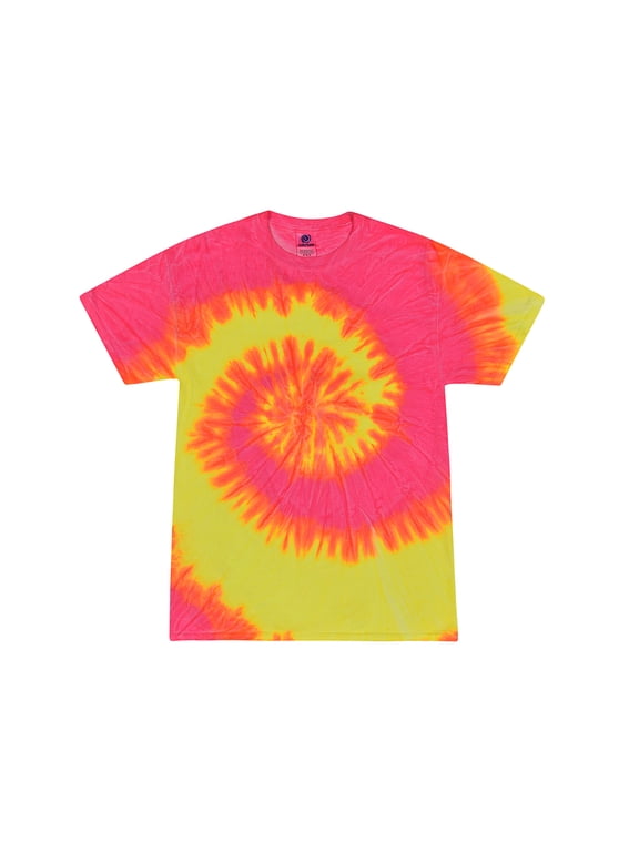 Tie Dye T-Shirts Multicolor Spiral Boys and Girls Sizes Cotton