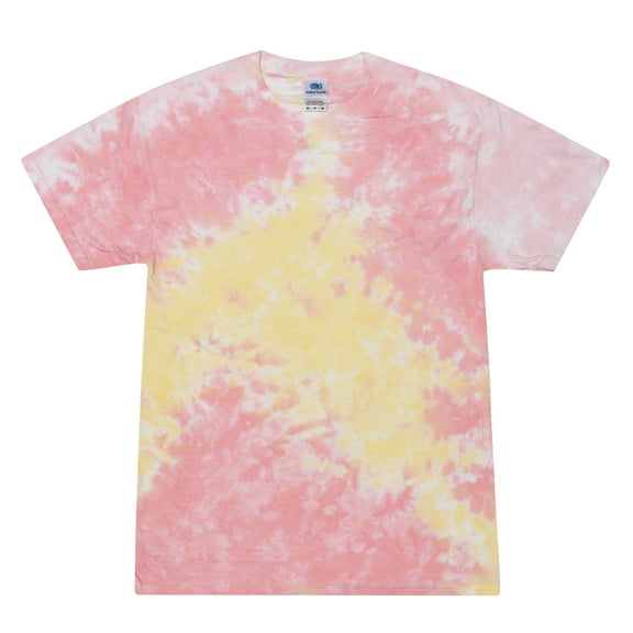 Colortone Tie Dye T-Shirts Pastel Colors Adult S to 5XL, Men, 100% Cotton