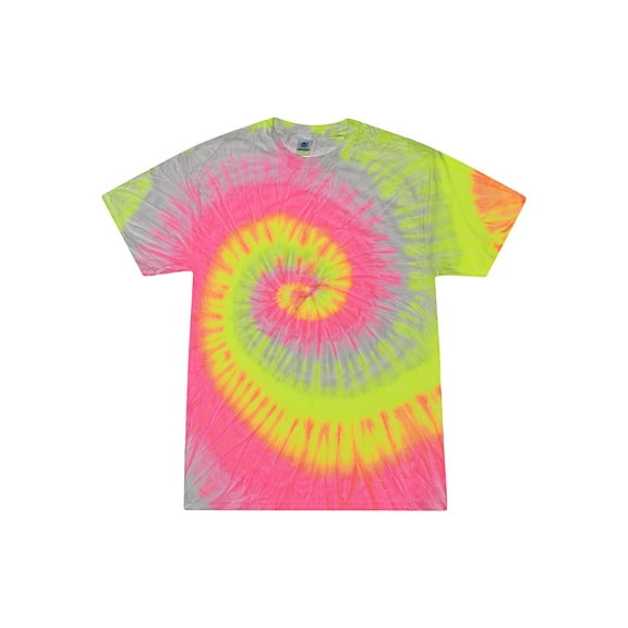 Colortone Tie Dye T-Shirts Pastel Colors Adult S to 5XL, Men, 100% Cotton
