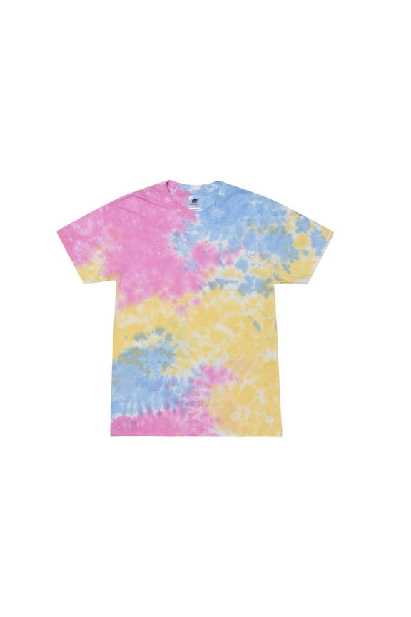 Tie Dye T-Shirts Pastel Colors Adult S to 5XL, Men, 100% Cotton