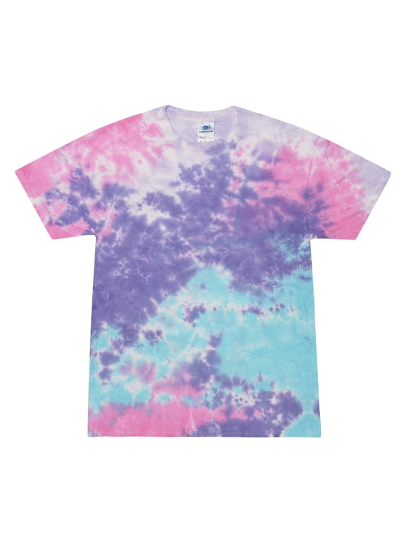 Tie Dye T-Shirts Pastel Colors Adult S to 5XL, Men, 100% Cotton