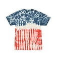 thumbnail image 1 of Colortone Tie Dye T-Shirts Patriotic Junior Sizes, Unisex 100% Cotton, 1 of 3