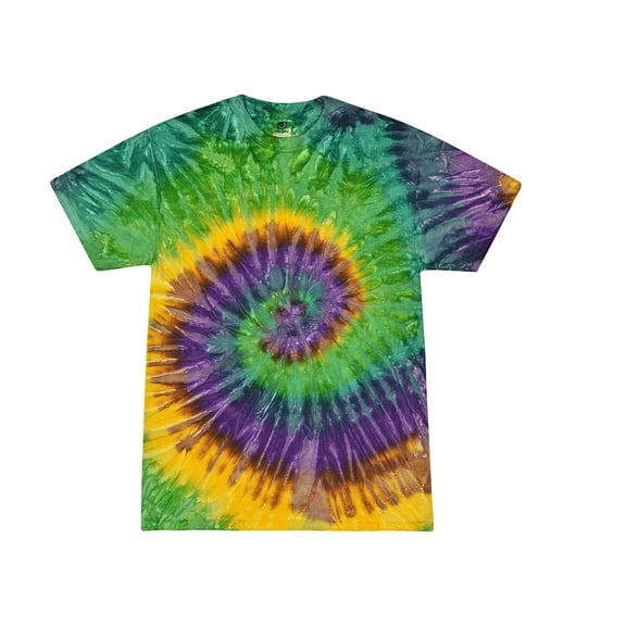 Colortone Tie Dye T-Shirts Special Designs Junior Sizes Unisex 100% Cotton