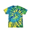 thumbnail image 1 of Colortone Tie Dye T-Shirts Swirl Multi Colors Adult S to 5XL Men 100% Cotton, 1 of 3