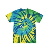 Colortone Tie Dye T-Shirts Swirl Multi Colors Kids Junior Unisex Cotton