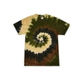 thumbnail image 1 of Colortone Tie Dye T-Shirts Swirl Multi Colors Kids Junior Unisex Cotton, 1 of 3