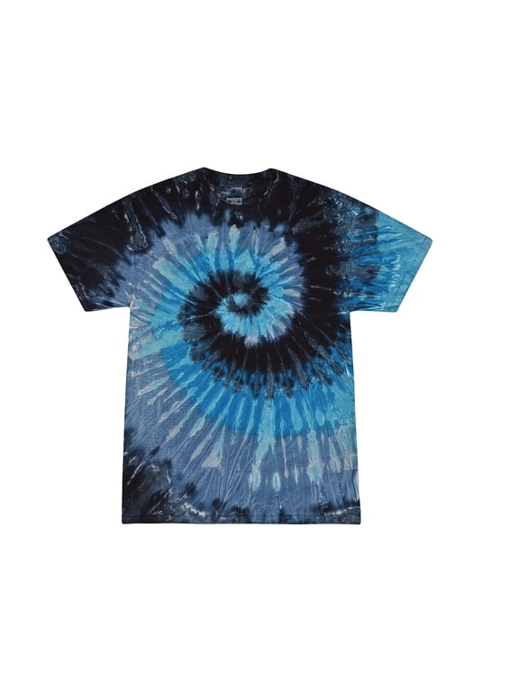 Tie Dye T-Shirts Swirl Multi Colors Kids Junior Unisex Cotton
