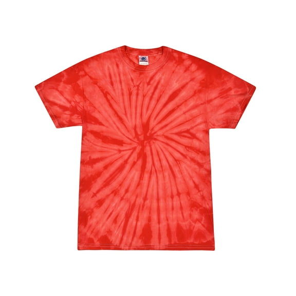 Colortone Tie Dye T-shirts Plain Multi Colors Adult S to 5XL Men 100% Cotton