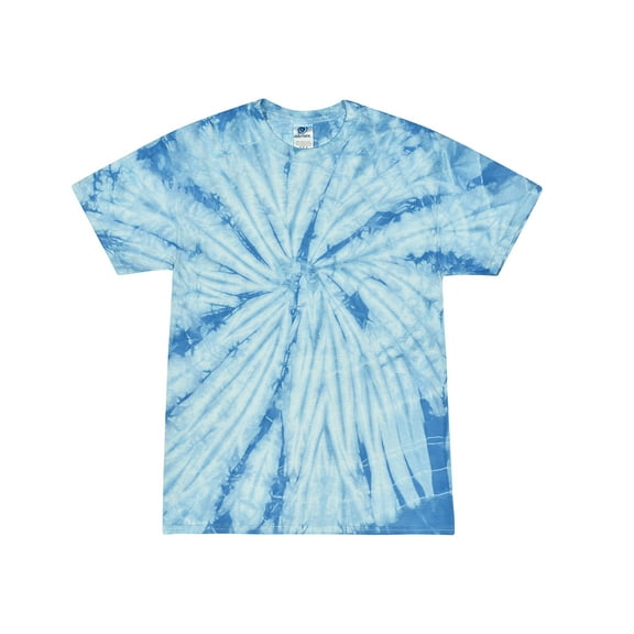 Colortone Tie Dye T-shirts Plain Multi Colors Adult S to 5XL Men 100% Cotton