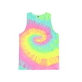 thumbnail image 1 of Colortone Tie-Dye Tank Top Multicolor Adult S to 3XL Cotton, 1 of 4