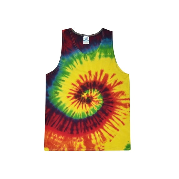 Colortone Tie-Dye Tank Top Multicolor Adult S to 3XL Cotton