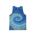 thumbnail image 1 of Colortone Tie-Dye Tank Top Multicolor Adult S to 3XL Cotton, 1 of 4