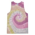 thumbnail image 1 of Colortone Tie-Dye Tank Top Multicolor Men Unisex Size S to 3XL Cotton, 1 of 4