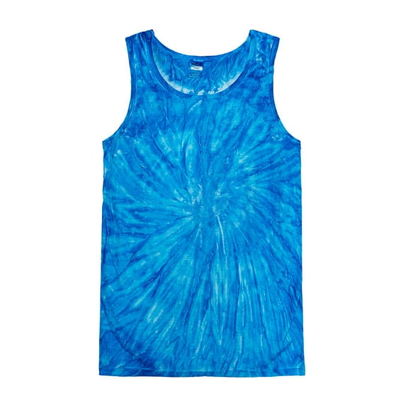 Colortone Tie-Dye Tank Top Multicolor Men Unisex Size S to 3XL Cotton