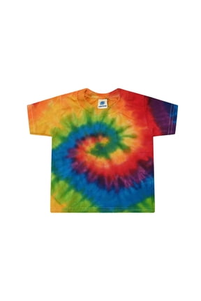 Tie-Dye Toddler Tees T-Shirt Multicolor 2T, 3T, 4T