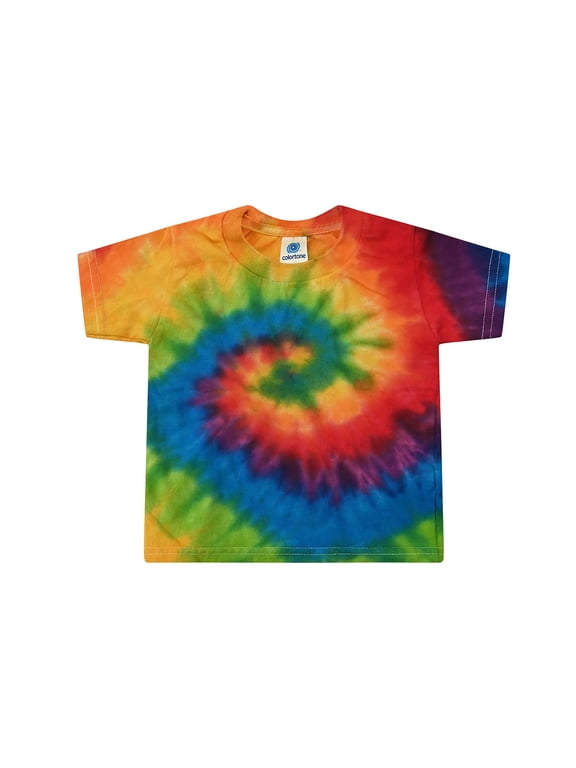 Tie-Dye Toddler Tees T-Shirt Multicolor 2T, 3T, 4T