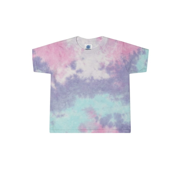 Colortone Tie-Dye Toddler Tees T-Shirt Multicolor 2T, 3T, 4T